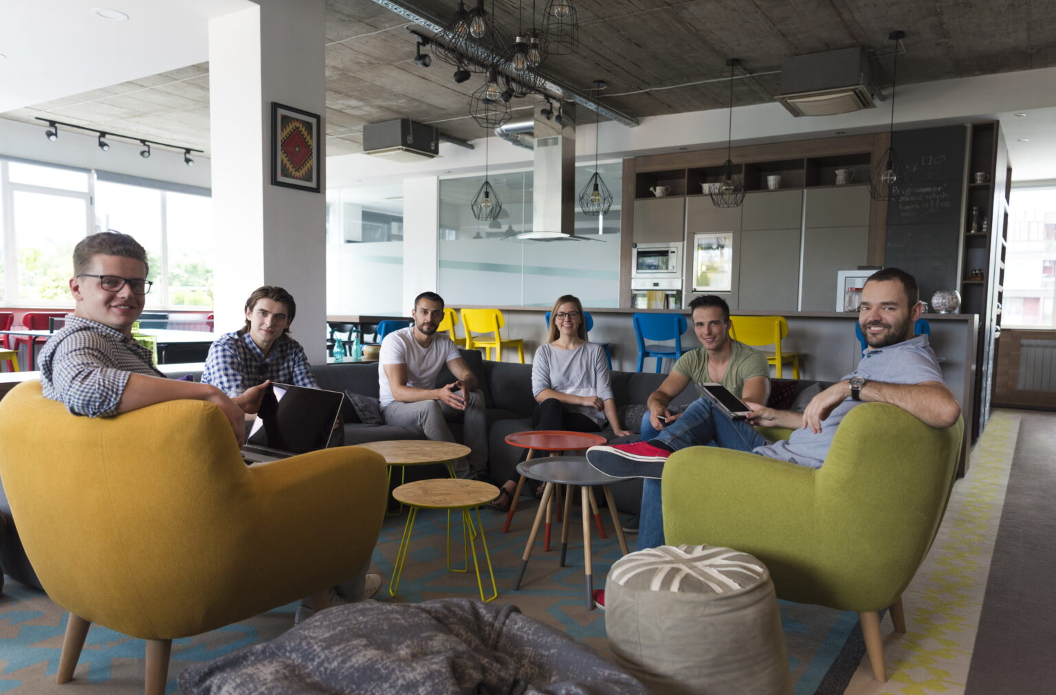 team meeting and brainstorming at upskill4you company